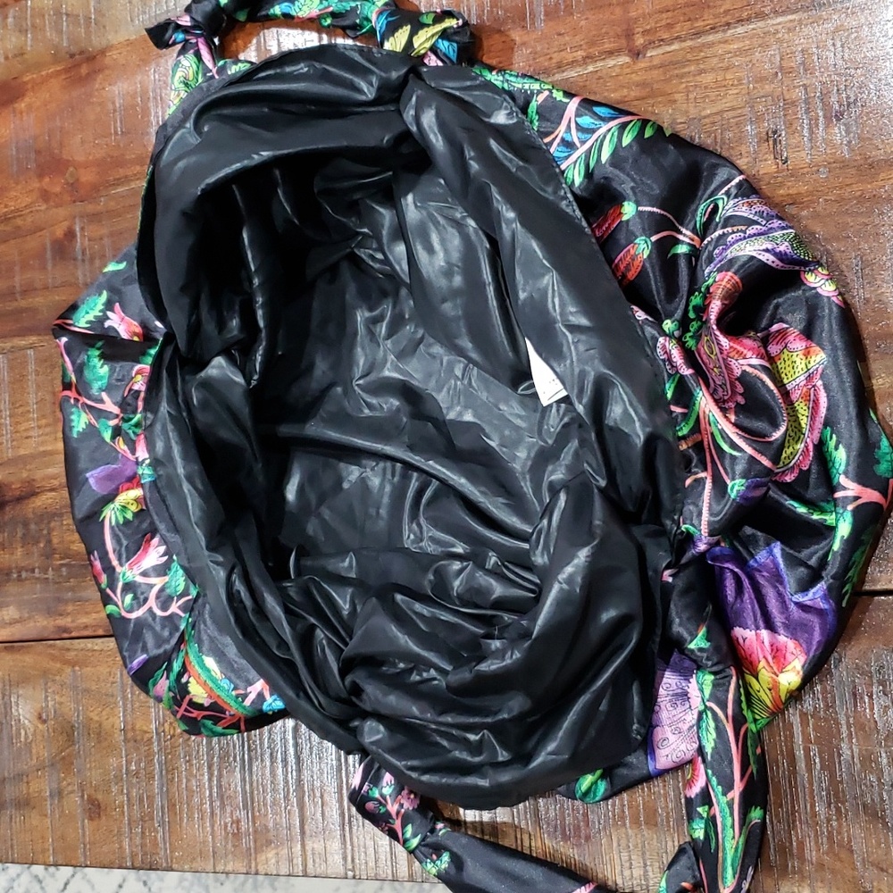 Zara knotted tie satin hobo bag - Picture 4 of 6